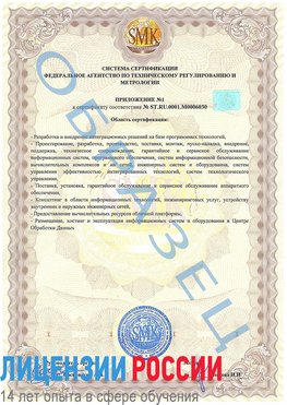 Образец сертификата соответствия (приложение) Гатчина Сертификат ISO 27001